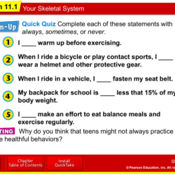 The skeletal system haspi answer key