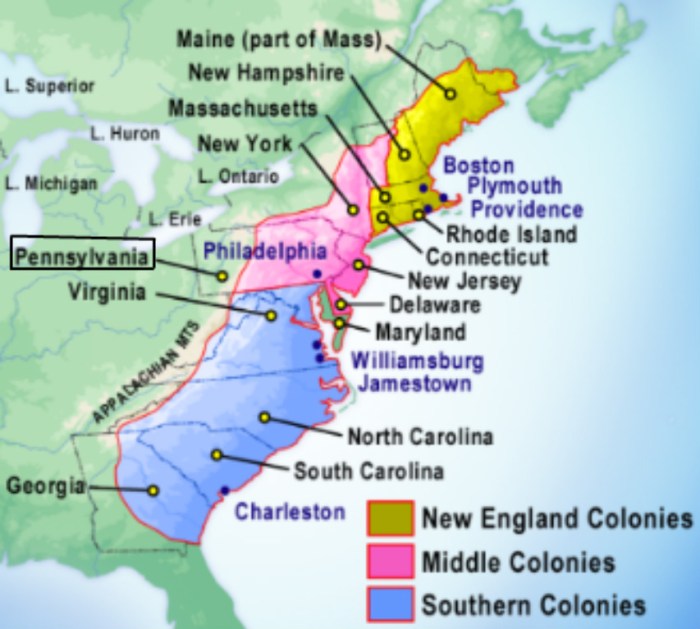 Colonies britannica 17th colonization immigration colony settlement champlain plymouth east religion geography cite