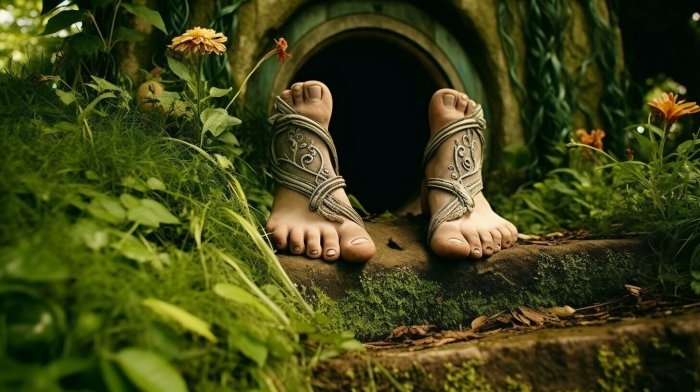 Why do hobbits not wear shoes