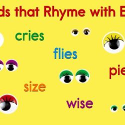 Words that rhyme with fright