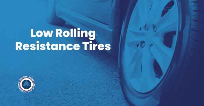 Incorrectly inflated tires increase surface rolling resistance.