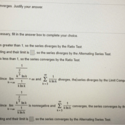 Converges determine whether transcribed