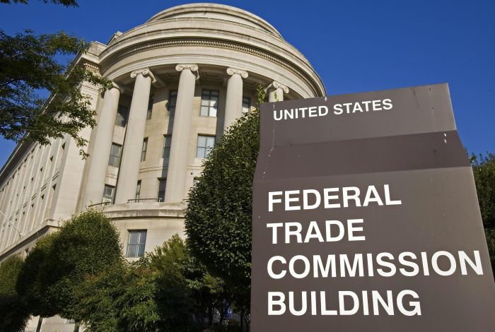 The federal trade commission actively monitors online advertising