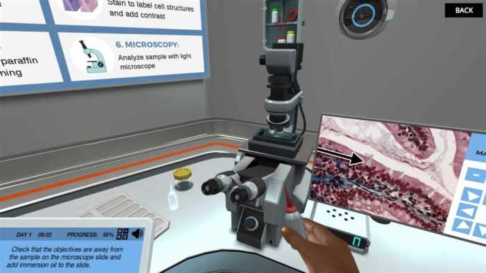 Virtual microscope by bionetwork answer key